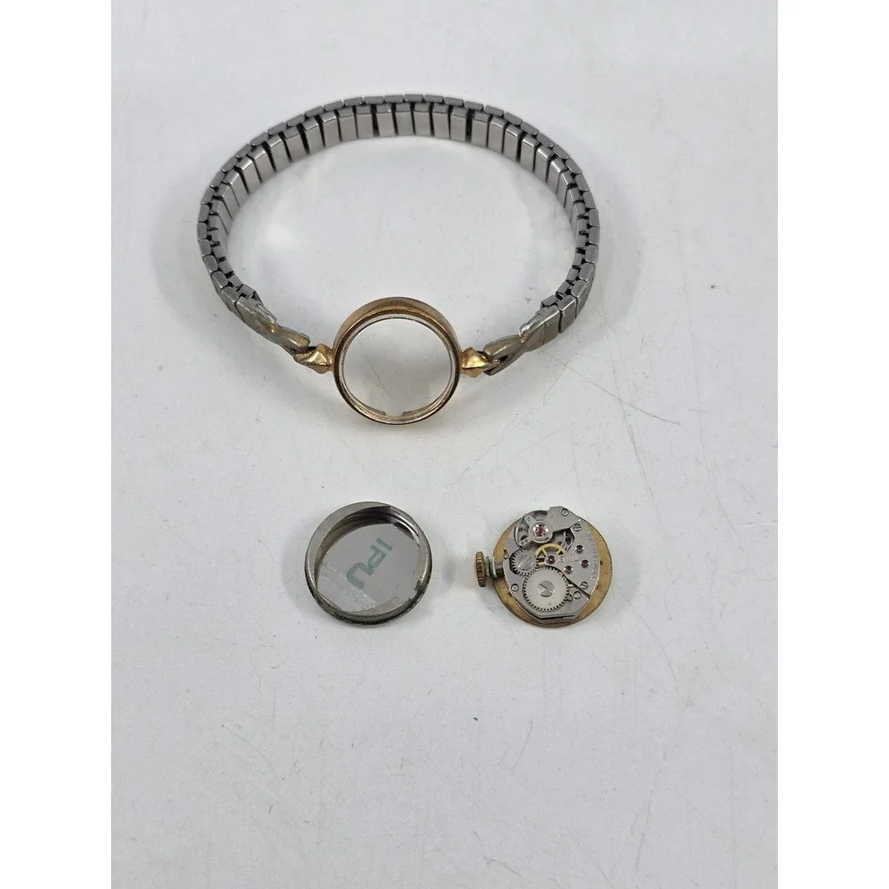 Vintage Timex 17 Jewels Manual Wind Watch Womens Working Expansion Band